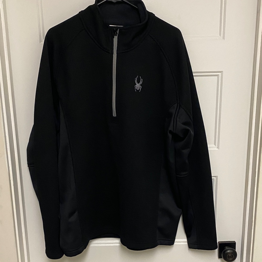 Spyder Black Performance Pullover